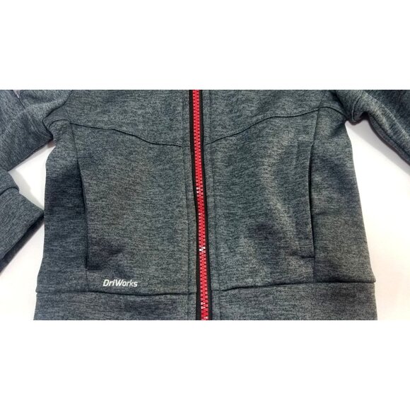 Athletic Works Toddler Tracksuit Gray Red Camo 24 mos DigiCamo Pants Jacket Hood - Picture 6 of 15